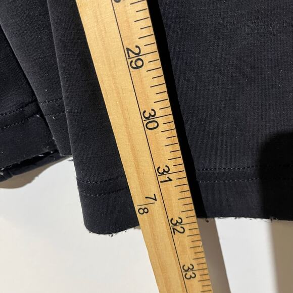 FLX Black Velour Wide Leg High Rise Comfy Pants Women’s Size Large - Picture 6 of 7